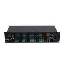 EQ-323 2U Dual 31-band Graphic Equalizer Spectrum Digital Equalizer for Stage