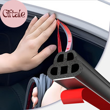 34 Ft Car Door Seal Strip Universal Self Adhesive Automotive Weather Stripping,