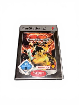 Sony Tekken 5 Platinum - PlayStation 2, PAL, CD Disk, CIB