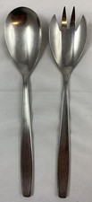 Gero Zilmeta 512 Foxtrot Salad Servers Salad Spoon and Salad Fork 21 cm Vintage
