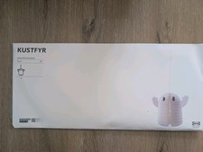 Nuevo con etiquetas Ikea Kustfyr papel blanco decoración fantasma 20"
