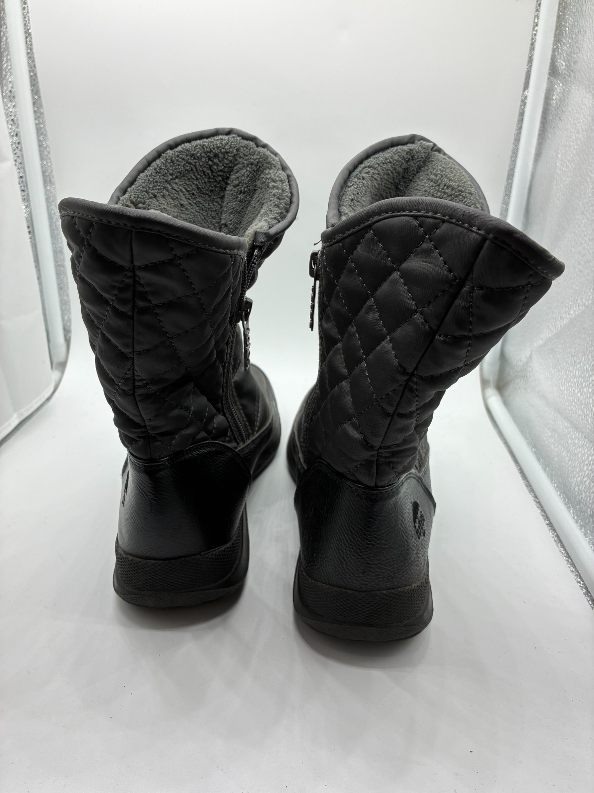 SAOLA Stivali invernali donna Totes impermeabili isolati taglia 8 trapuntati suola antiscivolo