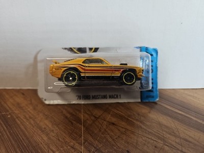 Hot Wheels 1997 Mattel Mustang Mach 1 Yellow 