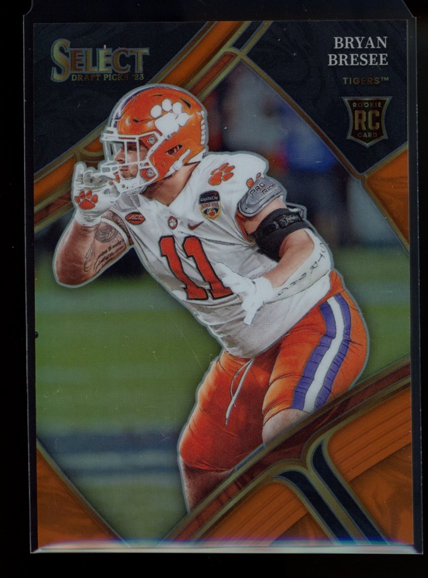 Bryan Bresee Panini Select Draft Picks #118 Orange