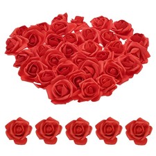 100pcs Foam Rose Heads 67 Cm for DIY Crafts Accessories Red