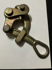 Used KLEIN TOOLS 1604-20L Cable Pulling Jaw Havens Grip 5000 lb Max Load 