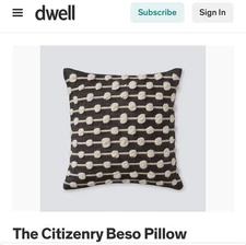 The Citizenry Beso Pillow (2)