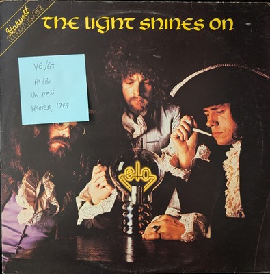 Electric Light Orchestra The Light Shines On Vinyl Record VG/G+ SHSM 2015 1973