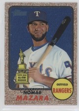 2017 Topps Heritage Chrome 867/999 Nomar Mazara #THC-483 2f4