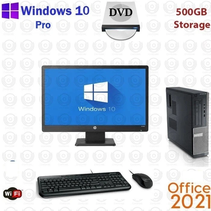 Dell Intel Core i3 2nd Gen. 8 GB RAM PC Desktops & All-In-One