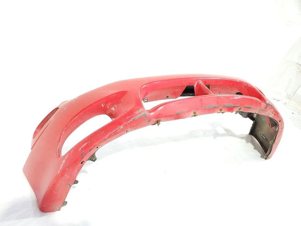 Оригинальный красный грубый, но пригодный для использования передний бампер основание SOHC 1997 1998 Mitsubishi 3000GT  - Изображение 2 из 4