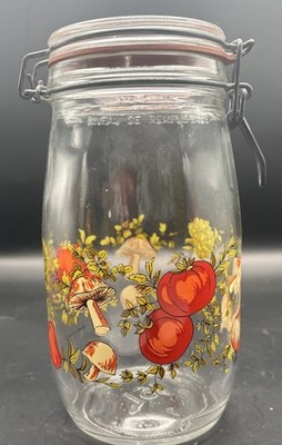 Arc France Vegetable ''Spice of Life'' Like Bail Lid 1.5L Canister - 2 Available