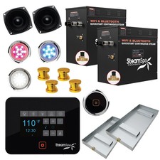 SteamSpa BKT2100-A Black Series Wifi and Bluetooth 21kW - Gold