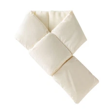 Long Scarf Korean Style Women Thick Down Cotton Neck Wrap for Cold Days