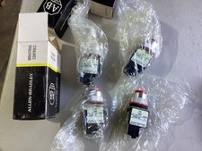 New 4 New Allen Bradley 800MR Push Button Red Series B NEMA 300 110-300V