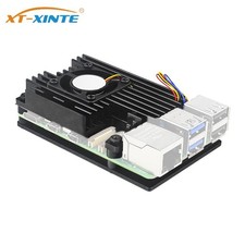 For Raspberry pi 5 Cooler Case Cooling Fan Enclosure Heat Sink Protective Cover