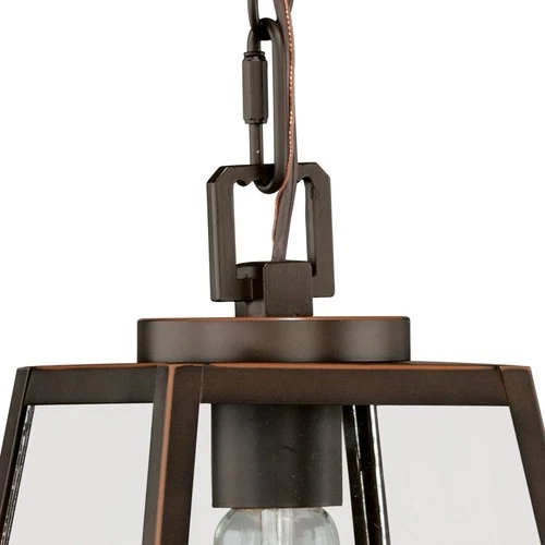 Vaxcel Lighting P0050 Grant 7"W Mini Pendant - Black - Picture 5 of 12