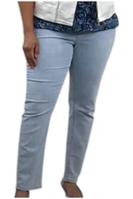 DG2 by Diane Gilman Women's Virtual Stretch Skinny Jean Chambray