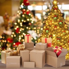 Many Sizes Cardboard Paper Boxes Mailing Packing Shipping Moving Boxes Gifts Box