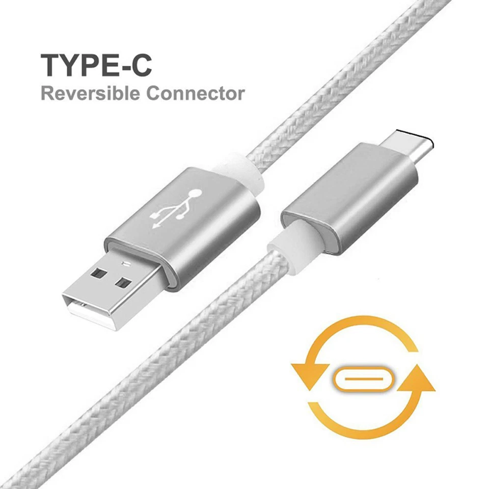 Type C Cable For Samsung OEM USB C  Fast Charging Cord Galaxy S8 Note 8 LG G6 - Image 4 of 4
