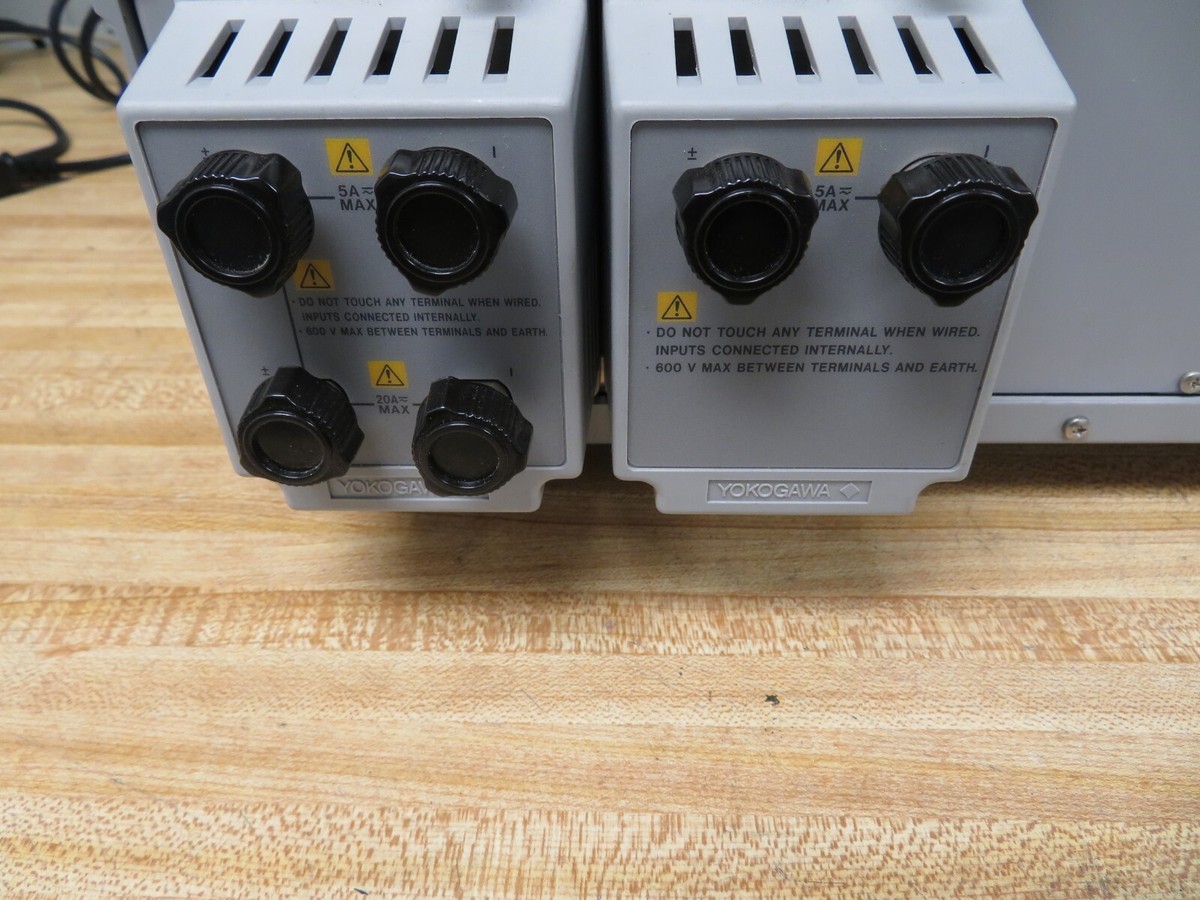 Yokogawa PZ4000 253710 Power Analyzer with 2 Input Module (25372