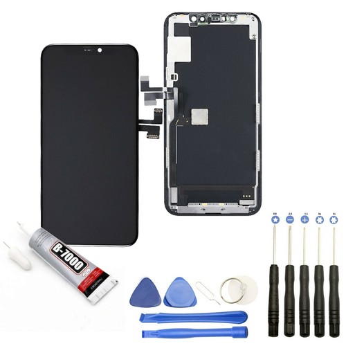 VITRE TACTILE + ECRAN LCD iPhone X XR XS 11 12 13 14 15 Pro Max Mini + OUTILS - Afbeelding 8 van 26
