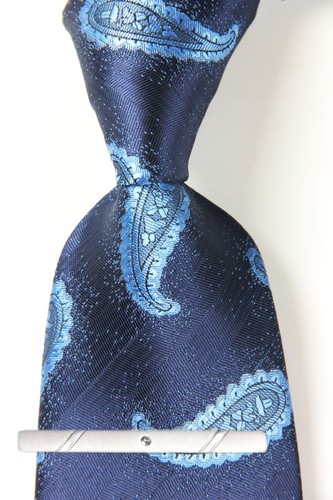 New Classic Tie Paisley JACQUARD WOVEN 100% Silk Men's Necktie Tie - Picture 23 of 66