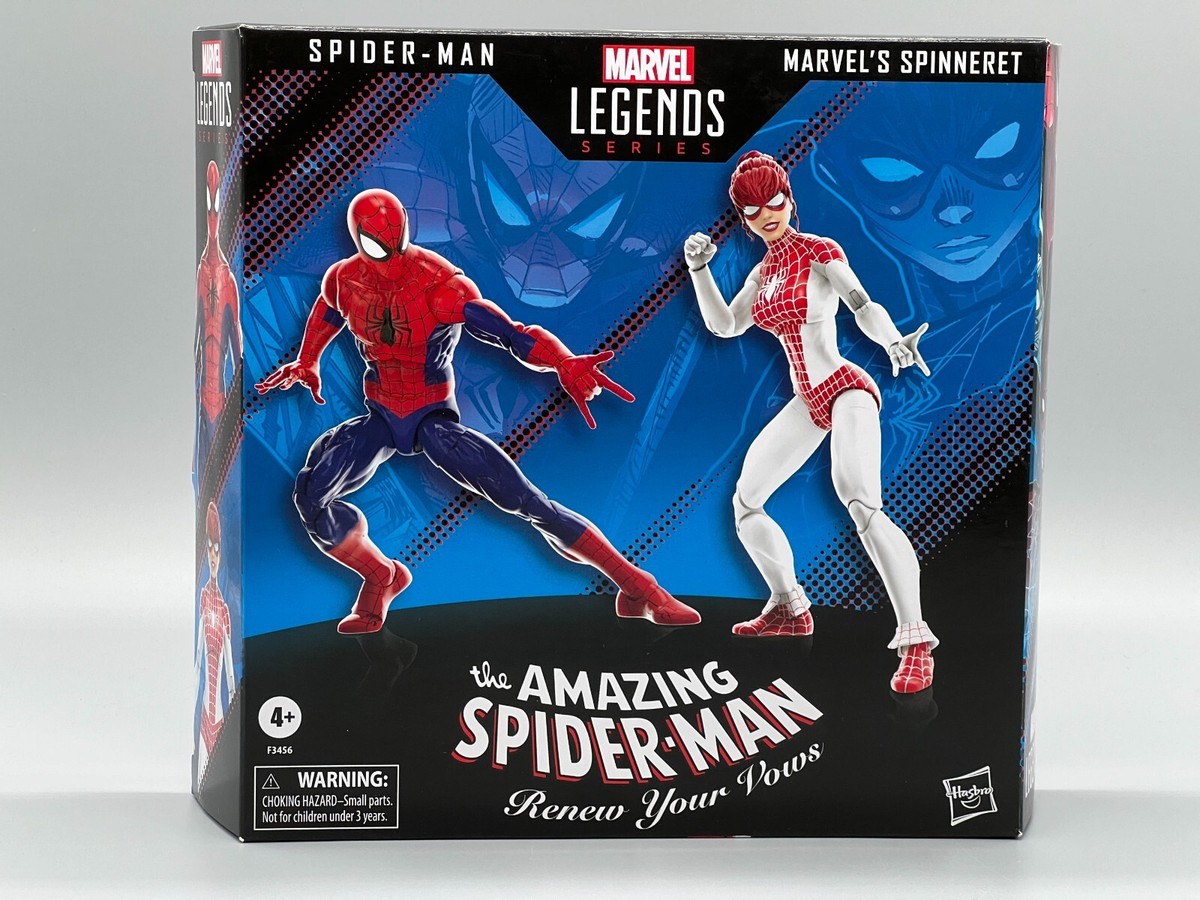 ケイト、メイビリン、リメル、レイボン、バービー、その他 AMAZING SPIDER-MAN & SPINNERET Marvel Legends 6” Renew Your Vows 2