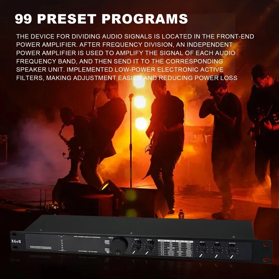 Hybrid Digital Echo Audio Processor – 199 Presets, Reverb & Multi-Effects - Image 3 of 4