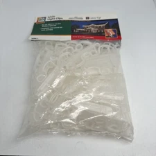 80 Lites Up Light Holders ICICLE C7 C9 LED Rope / Tube & MINI Lighting Clips