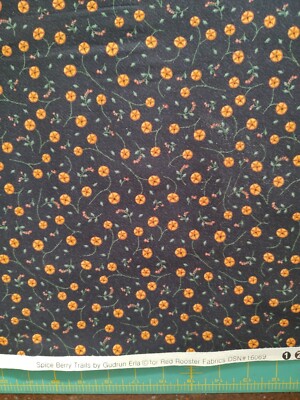  1 yd. Spice Berry Trails By Gudrun Erla For Red Rooster Fabrics #16069