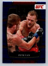 2022 Panini Select UFC Concourse Retail Blue Petr Yan #7 Bantam Weight