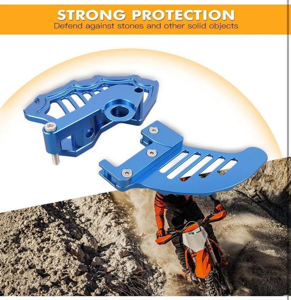 Protector de disco de freno delantero trasero para Husqvarna FC250 FC350 FC450 2015-2017 Foto 2 de 4
