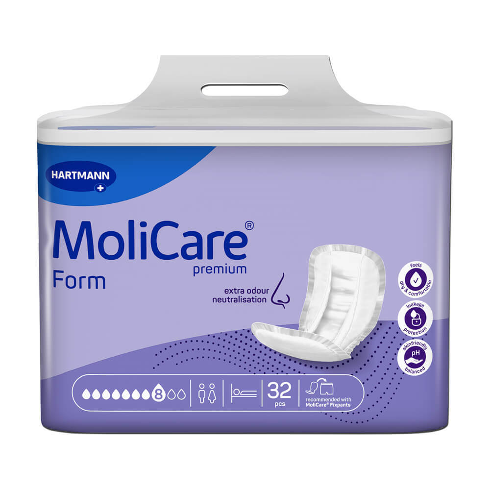MoliCare Premium Form 8 Tropfen Vorlagen 128 Stück