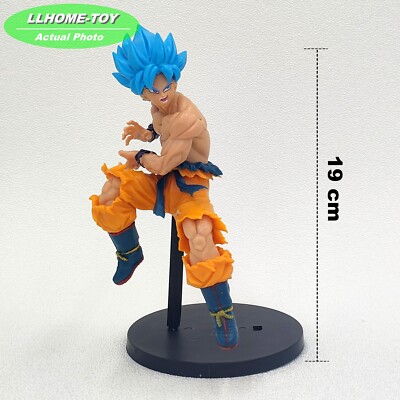 Anime Dragon Ball Super Saiyan God Blue Goku Tag Fighters Figure Statue Toy Gift