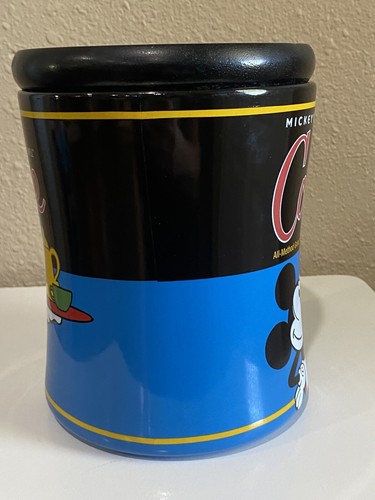 Mickey’s Really Swell Coffee Canister Sugar Creamer Set Disney Parks Ceramic - Picture 6 of 24