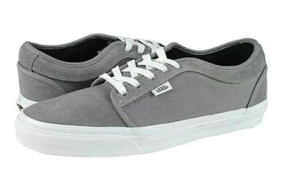 Vans CHUKKA LOW Grey White Suede 