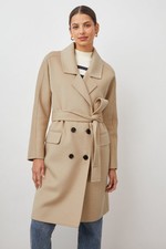 New Rails Women’s Marta Coat In Sand Size M $425