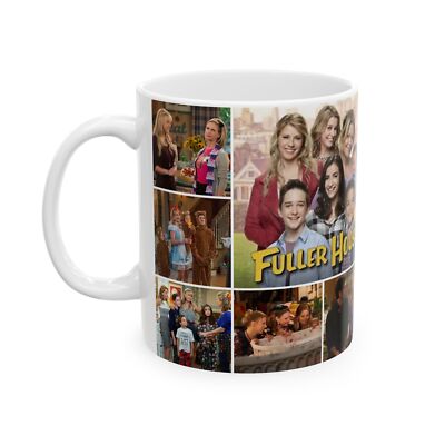 Fuller House Coffee Mug, Vintage TV Show Ceramic Cup, Unique Retro Gift,