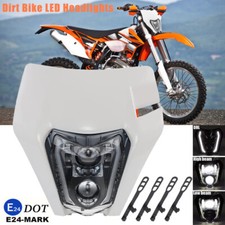 Dirt Bike LED Headlights For KTM EXC XCW 250 350 450 501 17-21/SMC R 690 19-22