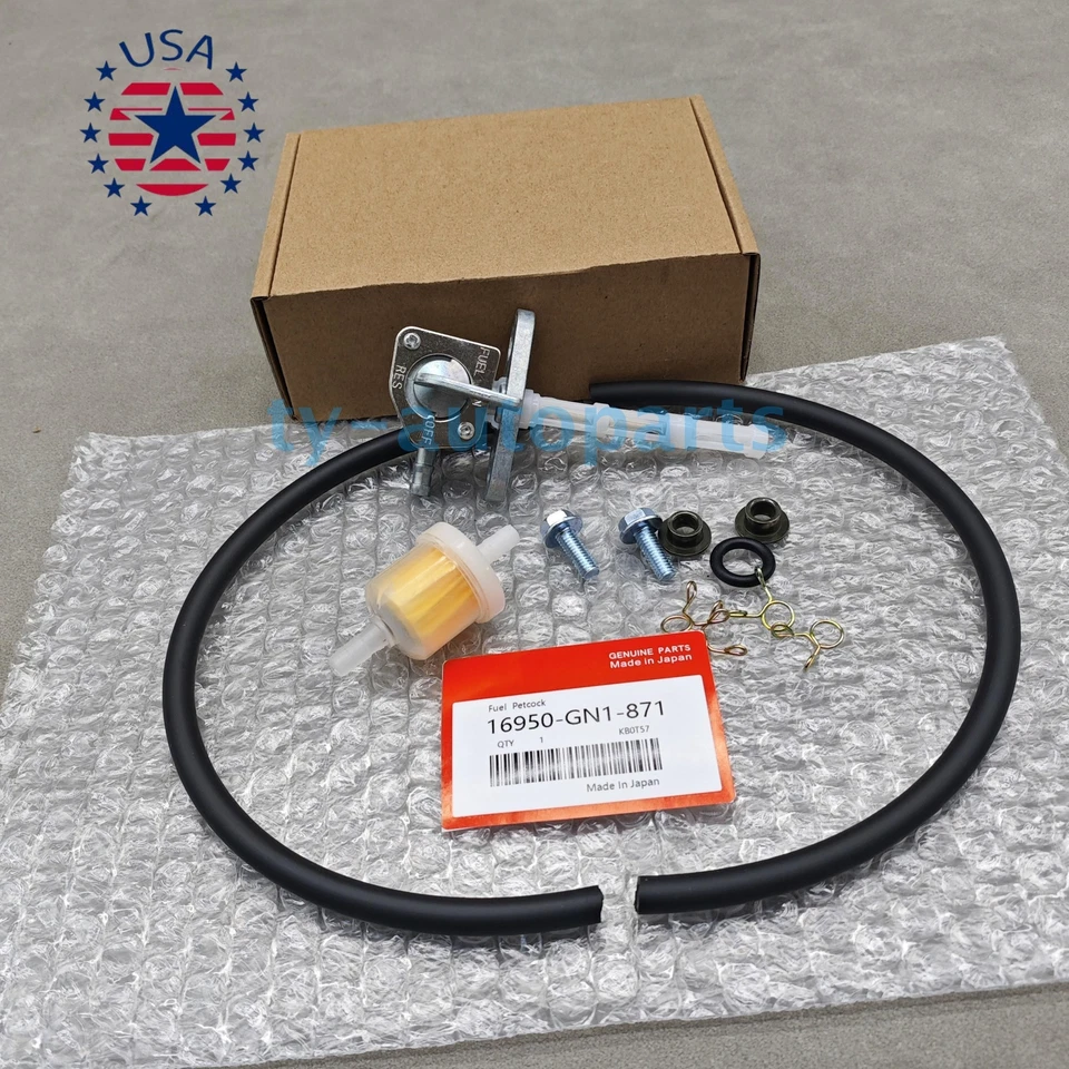 New Fuel Valve Petcock For 2004-2015 Honda CRF50F 2004-07 Honda CRF70F - Image 3 of 4