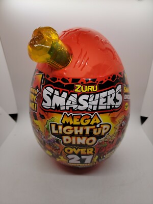 Zuru Smashers Mega Light Up Dino Egg 27 Surprises Series 4 Sams Club Exclusive