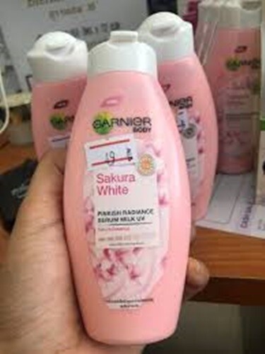 garnier sakura lotion