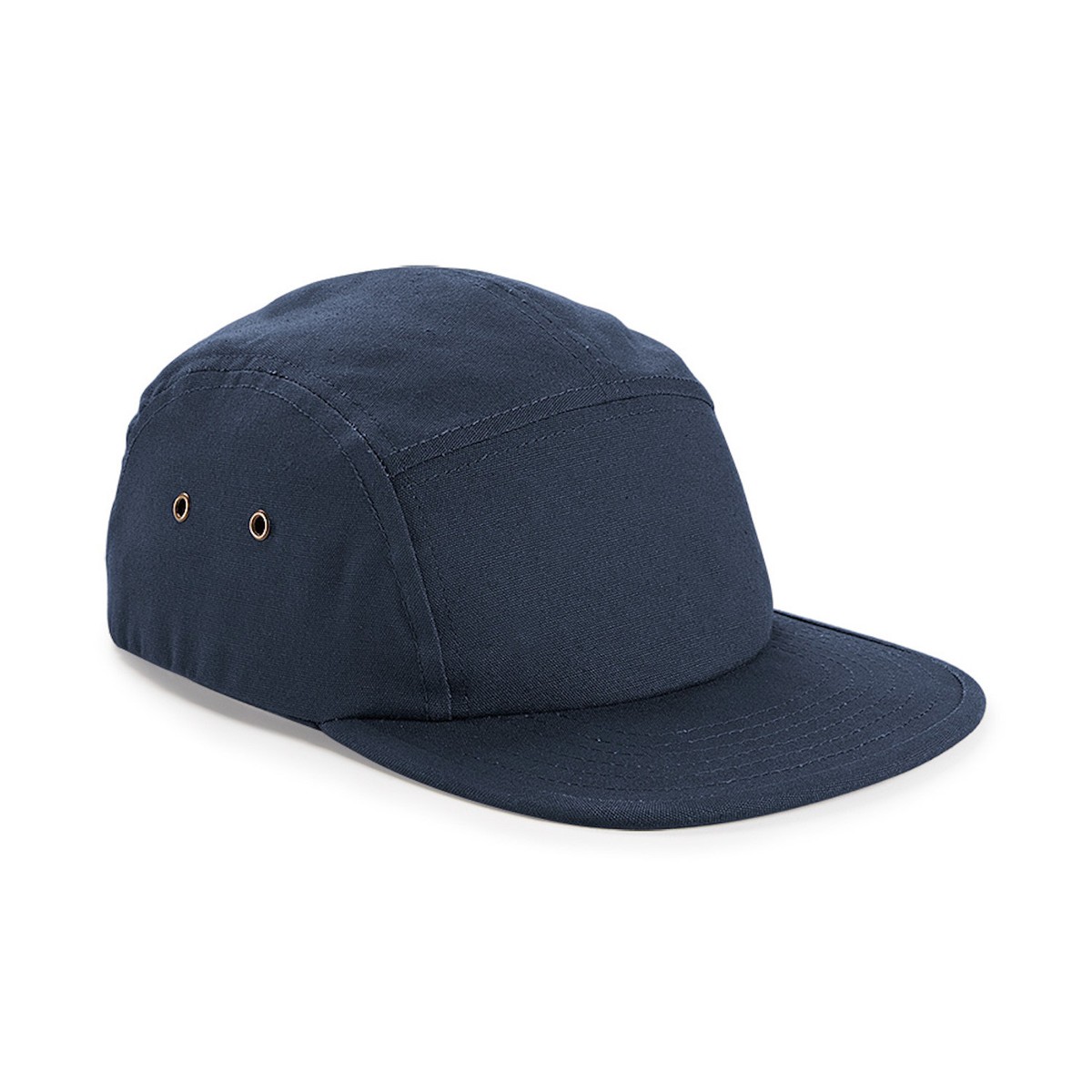 BLACK GREEN ORANGE BEIGE or BLUE Plain Cotton Canvas 5 Panel