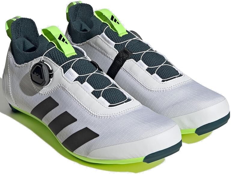 Sz 7.5 - Adidas Unisex The Road BOA Cycling Shoes, Cloud White
