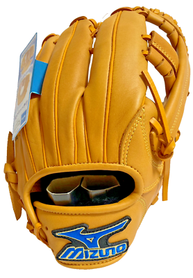 ミズノ 軟式 グローブ ビンテージ Mizuno Baseball Glove Vintage Leather Orange For softball All