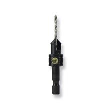 Snappy 82 Degree Countersink for #6 Screws 3/32in. Drill Bit x 3/8 Bore USA MADE