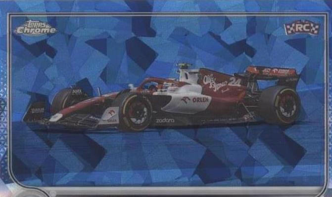 2022 Topps Chrome Sapphire Edition Formula 1 - Zhou Guanyu #126 - 1 of 1