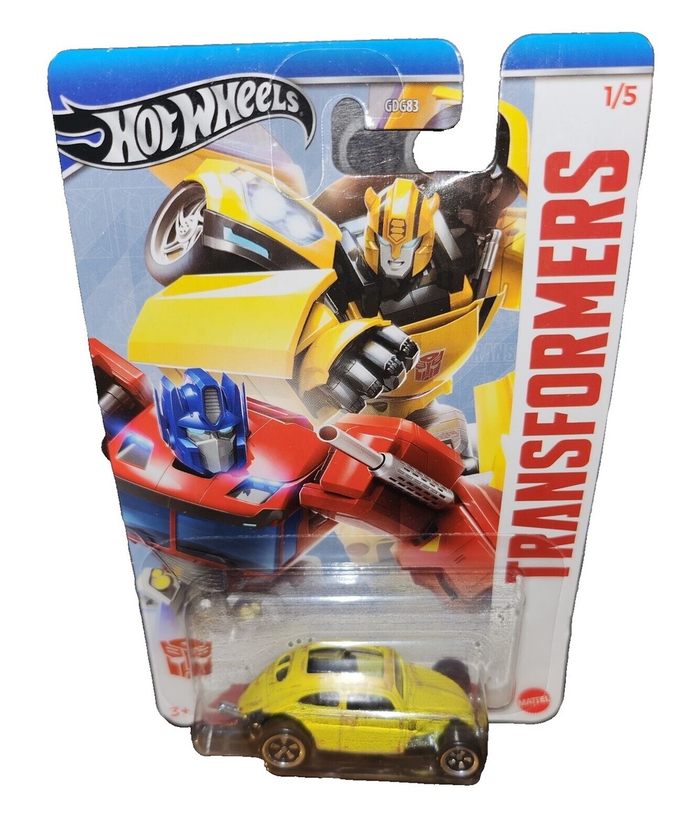 Hot Wheels トランスフォーマー ミニカー 5台セット 🔥Hot Wheels🤖Transformers🤖Set Of 5🪙Silver Series Sealed