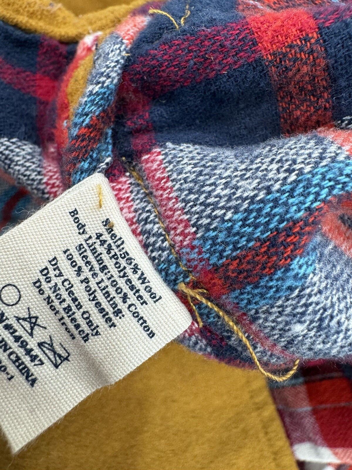 THE NORMAL BRAND - WOOL Heavy Duty Ranch Field M Shirt Jacket - EXCELLENT